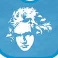 thumbnail image 4 of Inktastic Beethoven Classical Music Composer Boys or Girls Baby Bib, 4 of 4