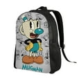 thumbnail image 2 of Cute Cuphead Backpack Lightweight Unisex Basic Daypack Bookbag Laptop Satchel Rucksack For Travel School Office Daily, 2 of 8