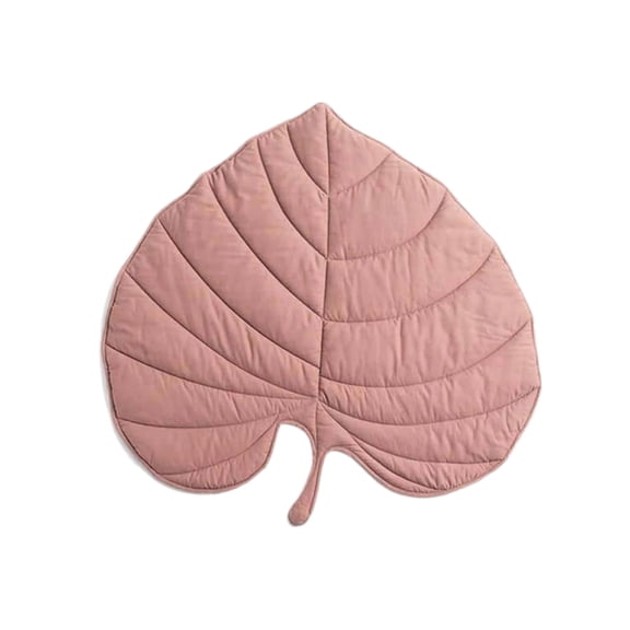 Cateissary Colchón lavable a máquina para cama de perro, algodón, duradero, bajo presión a largo plazo, manta para mascota, sofá de perrera Decoración del hogar rosa 120*110cm