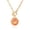 Cancer-(6.21-7.22) Birthstone, variant on Pisces Necklace Paperclip Toggle Pendant for Women Constellation Zodiac Sign Necklace Astrology Horoscope Coin Pisces Jewelry Birthday Christmas Gift for Female