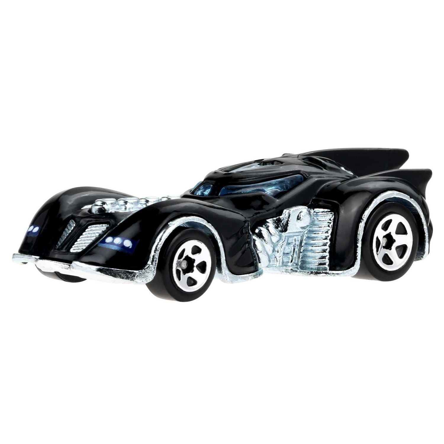 Hot Wheels-Véhicule Arkham Asylum Batmobile issus de l’univers Batman, 3 ans et plus