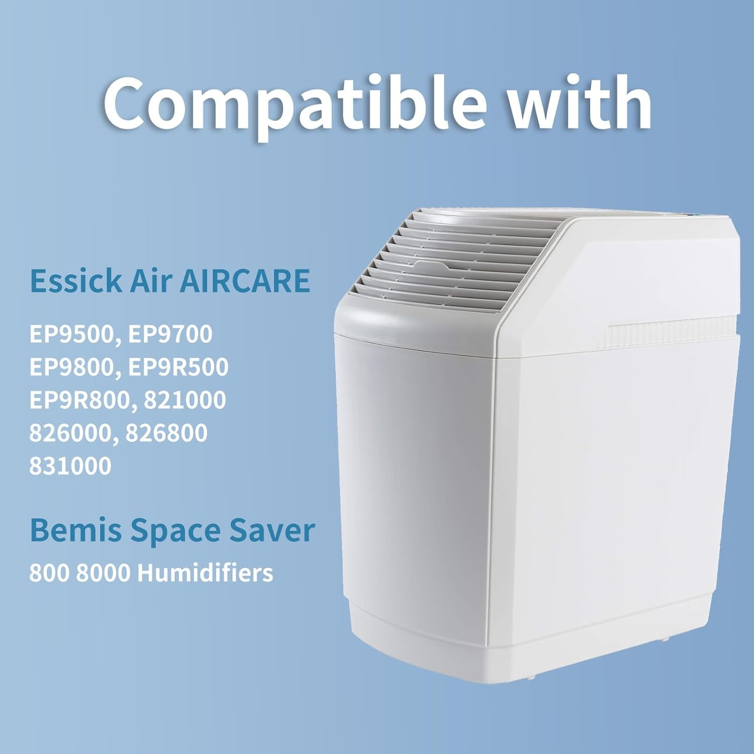 SUNRRA1043 Humidifier Filter Compatible with AIRCARE EP9500 EP9700 - 3 Pack for Space Saver Large Evaporative