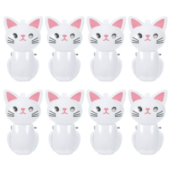 Hemoton Cat-Shaped Food Bag Clips, Chip Sealing Clips, Kitchen Food Packaging Clips for Freshness