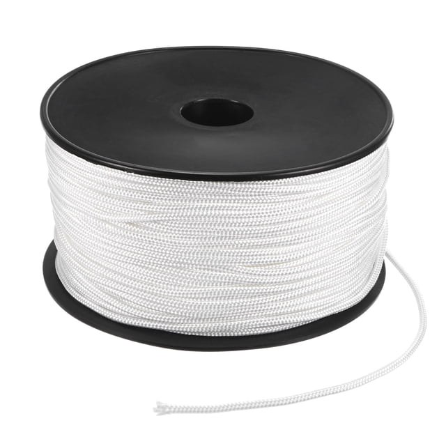 Cuerda de arranque de retroceso Uxcell 3.5mm 100m Cuerda de nylon para motosierra Blanca