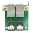 thumbnail image 3 of 2X Adaptateurs Mini SAS Interne SFF-8087 vers HD SFF-8088 Sas26P PCI SAS, 3 of 6