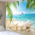 thumbnail image 1 of Elodie Tapisseries Décoratives 3D Tenture Murale pour Usage Extérieur, 1 of 8