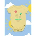thumbnail image 3 of Pooh Bear W Balloons Bodysuit Infant -Smartprints Designs,  6 Months, 3 of 4