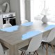 thumbnail image 5 of Mantel individual para niños – Mantel individual de silicona con forma de nube antideslizante para bebés pequeños, manteles individuales reutilizables – azul, 5 of 5