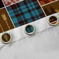 thumbnail image 4 of Feelyou Lodge Cabin Black Out Curtains, Pine Tree Curtains Pack of 2 (42x63 Each), 4 of 6