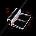 thumbnail image 2 of 4 Pcs Fish Tanks Glass Cover Clip,6mm/8mm/10mm/12mm Aquariums Fish Tank Acrylic Clips Glass Cover Support Holders Universal Lid Clips for Rimless Aquariums, 2 of 5
