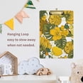 thumbnail image 6 of FMSHPON Flower Birds Leaves Vintage Clipboard Hardboard Wood Nursing Clip Board and Pull for Standard A4 Letter 13x9 inches, 6 of 6