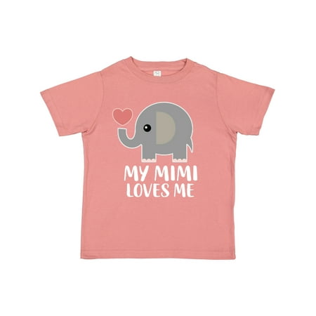 

Inktastic My Mimi Loves Me Grandchild Gift Toddler Boy or Toddler Girl T-Shirt