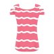 thumbnail image 5 of Camisas de Manga Corta para las Mujeres, Cuello en V Plegable de Impresión Del Hombro Top Casual Hecho de Poliéster Cómodo para el Verano, Tops de Bikini para las Mujeres, 5 of 8