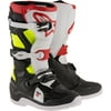 ALPINESTAR Tech 7S MOTORCYCLE BOOTS BLACK/RED/YELLOW Size Youth 5