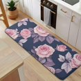 thumbnail image 5 of Pioneer Flower Floral Print Pattern Kitchen Rug Mat,Kitchen Runner Rugs Non Skid Washable,Decorative Kitchen Floor Mats for Kitchen,Sink,Laundry,17"x47.2", 5 of 7