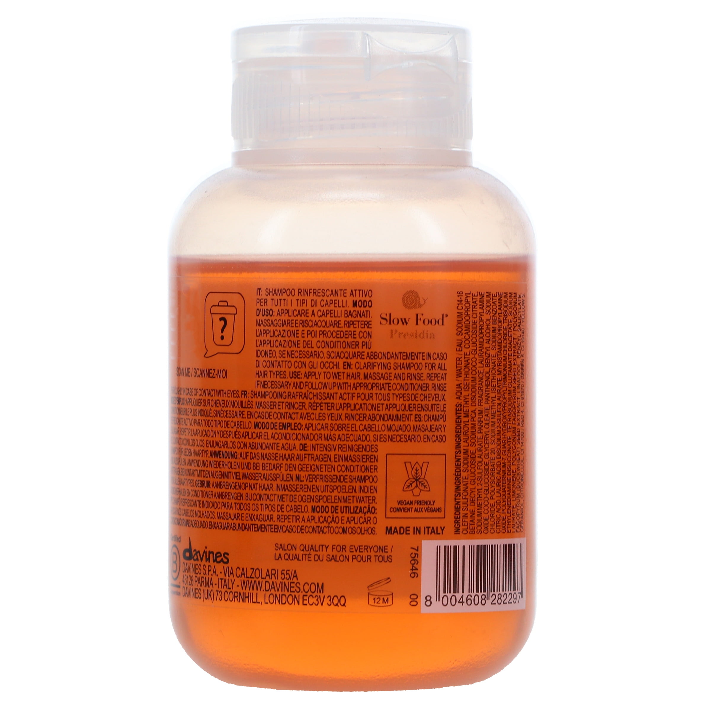 Davines SOLU Clarifying Shampoo 2.54 oz