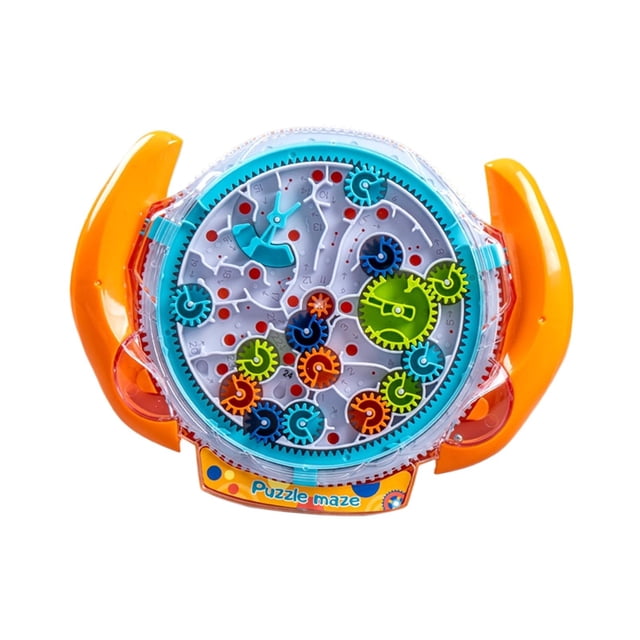 Juguete Montessori portátil, duradero, para desarrollo cognitivo, clasificación por colores Naranja