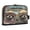 Raccoons Wearing Sun Hats, variant on Standing Pencil Case with Base Large Capacity Stationery Pouch Pen Bag with Zipper for Women Men Twinkling Stars and Constellations