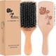thumbnail image 1 of wonima11 Hair Brush Boar Bristle Hair Brushes for Women Curly Hair, Best Paddle Detangling Brush Detangler for Girls Kids,Smooth Hair Add Shine, 1 of 1