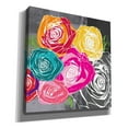 thumbnail image 2 of Epic Graffiti 'Colorful Roses II' by Linda Woods, Canvas Wall Art, 12"x12", 2 of 3
