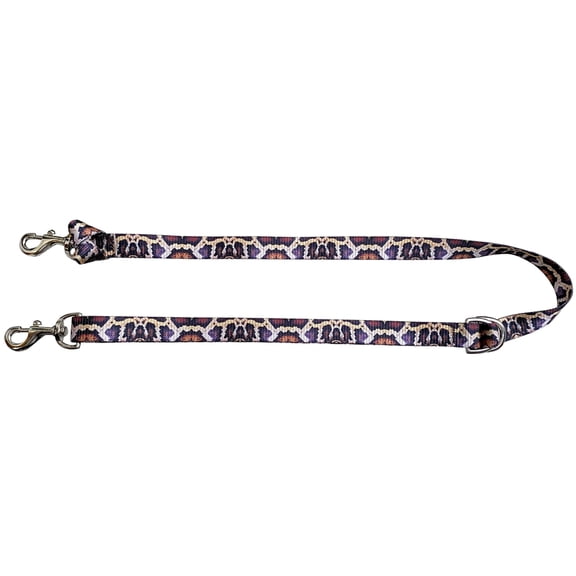 Showman Python Print Nylon Tie Down Strap