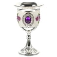 thumbnail image 1 of Miangastore 4 Set Wine Goblet Prop Embossed Cups Wide Mouth Opening Home Bar, 1 of 8