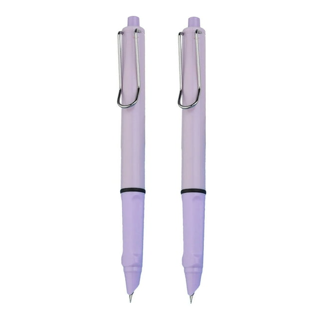 Office Pens Plastic, Writing Pens Pen, Weizhuang Macaron Morandi Color Pen * 2(Purple B)