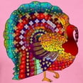 thumbnail image 3 of CafePress - Thanksgiving Jeweled Turke Women's Classic T Shirt - Women's Traditional Fit Dark T-Shirt, 3 of 4