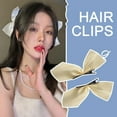 thumbnail image 5 of Alloy and Cloth Butterfly Duckbill Hair Clips for Girls and Women, Suitable for Makeup with Fashionable Design, 5 of 9