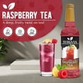 thumbnail image 2 of Syruvia Raspberry Tea Pure Cane Syrup 25.4 fl Oz With Pump, 2 of 6