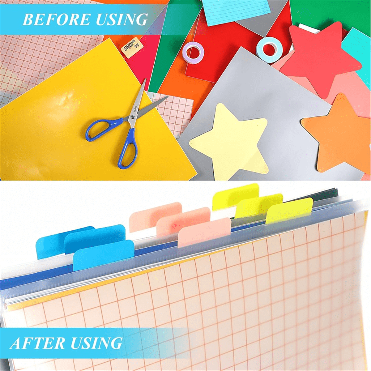 1set * 12x12 paper storage-As Shown