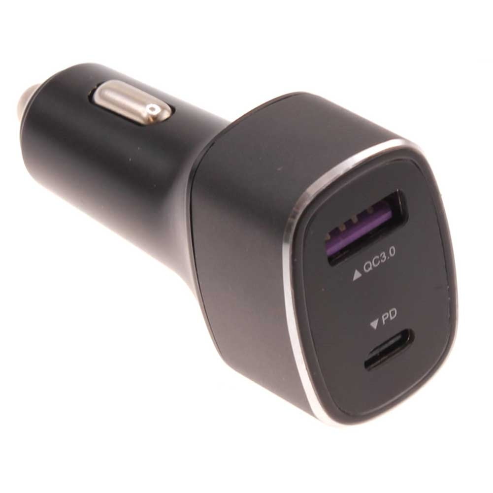 6ft USB-C Cable 36W PD Fast Car Charger for iPhone 15/Pro/Max/Plus - 2-Port Long Cord Power Adapter Type-C Wire DC Socket