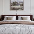 thumbnail image 2 of Orlando King Modern Wood Panel Headboard in Espresso, 2 of 9
