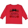 thumbnail image 3 of Inktastic Ladybug Hugs Cute Pair of Ladybugs Boys or Girls Long Sleeve Toddler T-Shirt, 3 of 5