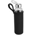 thumbnail image 3 of Kitchen Lux Glass Water Bottle BPA-Free Glass Drinking Bottles with Lids and Sleeves, 18 Oz Pack of 4, 3 of 9