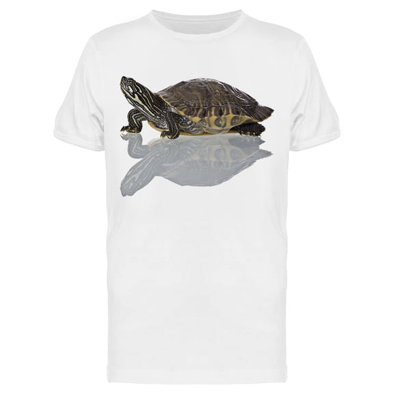 Turtle With Reflection T-Shirt Men -Image by Shutterstock, Male 3X-Large