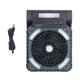 thumbnail image 1 of Portable Solar Fan with LED Light 10000mAh Lithium Battery USB Output Charging 4 Speeds Rechargeable Fan for Outdoor Use, 1 of 4