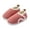 Watermelon Red, variant on Lujianch Fashion Cute Autumn And Winter Boys And Girls Slippers Flat Bottom Lightweight Soft And Comfortable Warm Solid Color Cartoon Animal Shape Kids House Shoes for Girls Size 6