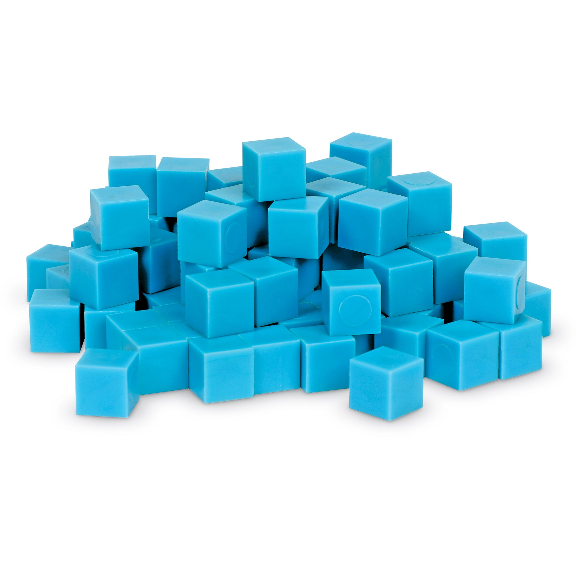 Learning Resources Base Ten Units Plastic Blue 100 Pk