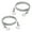 1M, variant on TIERPOP 2 Pack Picture Hanging Wire Set with Stainless Steel Wires 1m and 2m Hook for Art Frame Glass Display