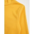 thumbnail image 6 of Alvivi Toddler Girls Boys Fleece Baselayer Thermal Shirt Tee Long Sleeve T-Shirts Undershirt Tops Yellow 11-12, 6 of 7