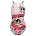 thumbnail image 4 of The Powerpuff Girls Women's One-piece Swimsuit Bathing Suits High Neck Tummy Control Swimwear Swim Suit 2XL, 4 of 7