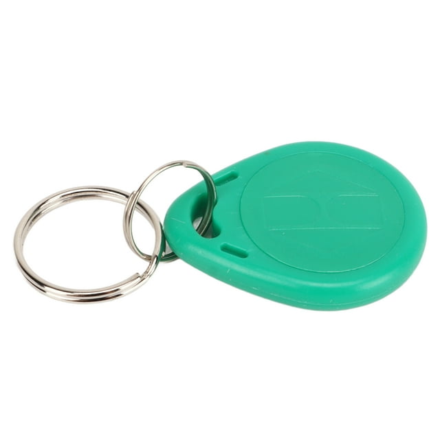 Key Fobs, Access Control Tag Intelligent Chip For Checking Attendance Dark Green,Light Green