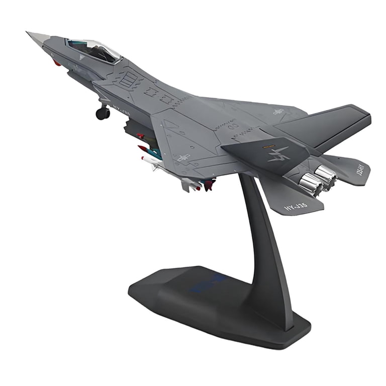 AIRCRAFT OF THE WORLD プラモデル Diecast Plane Model 1/100 Scale J35 Fighter Jet Alloy Construction