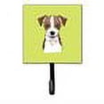 thumbnail image 2 of Carolines Treasures Checkerboard Lime Green Jack Russell Terrier Leash or Key Holder 7Hx4.25W multicolor, 2 of 2