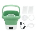 thumbnail image 2 of Portable Folding Mini Washing Machine, 9L Capacity, Quick Wash, for Infant Clothes, Underwear, Socks, 2 of 7