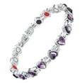 thumbnail image 1 of Heart Shaped Gaussian Magnet Bracelet Adjustable Magnetics Bracelet, 1 of 5