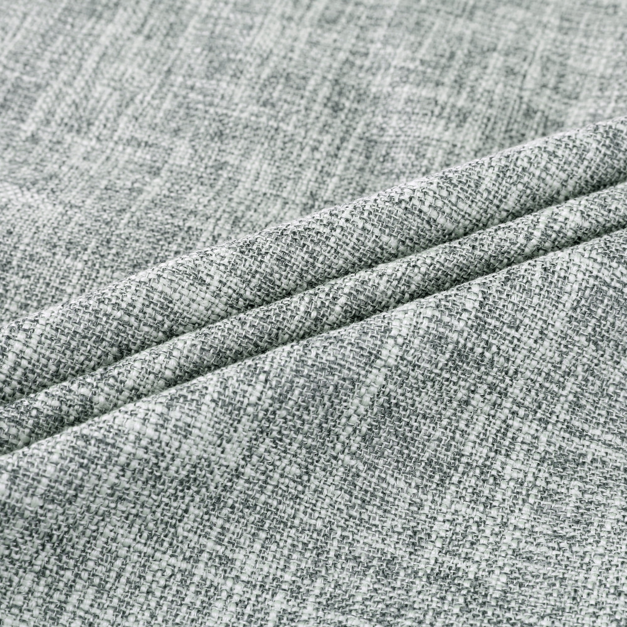 Unique Bargains 4 Pcs Solid Linen Pillow Covers Set Soft Decorative Throw Pillow Cover Dark Gray 16" x 16"/18" x 18"