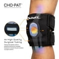 thumbnail image 2 of Cho-Pat Knee Stabilizer, Maximum Supported Pain Relief for Patellar Tendonitis, Arthritic Knees, and Overuse Syndromes, Left, Medium, 2 of 7