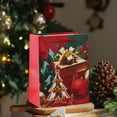 thumbnail image 4 of Christmas Disposable Cake Stand Three Tier Paper Dessert Display Fruit Rack Santa Tree Designs Decorative Trays Holiday Party, 4 of 7